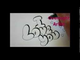 Unicode has a tonne of cool letters and special symbols that you can copy and paste, and most of the fancy letters are supported in most browsers and operating systems. How To Write I Love You Cool Bubble Graffiti Letters