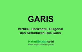 Berikut ini adalah pembahasan tentang pola bilangan, pengertian pola bilangan, contoh pola bilangan, macam macam pola bilangan, jenis jenis pola bilangan pengertian pola bilangan. Garis Vertikal Horizontal Diagonal Dan Kedudukan Dua Garis