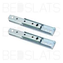 Mounting hangers on the headboard if possible, first locate wall there are several types of hardware parts that you can purchase for flush mounting a headboard to a wall. Metal Wall Mounting Headboard Brackets Direct For The Importer