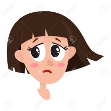 Jolie Femme Cheveux Bruns Fonces Expression Faciale Qui Pleure Illustrations Vectorielles De Dessin Anime Isole Sur Fond Blanc Belle Femme Pleure Verser Des Larmes Triste Coeur Brise Dans La Douleur Clip Art