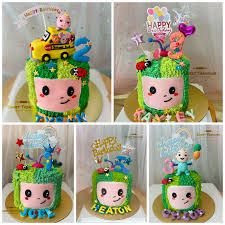 Cute Little Cocomelon Cake Cupcakes Various Sizes Food Drinks Baked Goods On Carousell