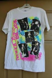 New Kids On The Block Vintage T Shirt Neon Shirts New Kids New Kids On The Block