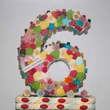 Abricot m bonbon m carotte f cerise f champignon m fraise f gâteau m noix f pomme f saucisses tomate f yaourt m 03 l'ai mangé des champignons. Chiffre En Bonbons Sur Socle Pour Un Merveilleux Anniversaire Original