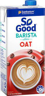 We did not find results for: So Good Oat Barista Edition Sanitarium Health Food Company