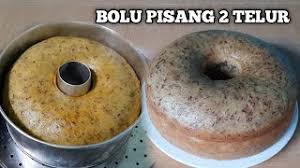 Resep bolu pisang 3 telor 3 pisang hasilnya montok. Bolu Pisang 2 Telur Takaran Sendok Cuma Diaduk2 Aja Youtube