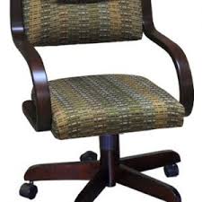 Once you've owned a comfortable swivel chair for your dining room it's almost impossible to buy anything else, when looking to replace your old one. Dining Rolling Caster Chairs Barstools And Dinettes