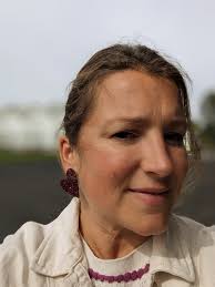 Lova Plexiglass and Silver Earrings