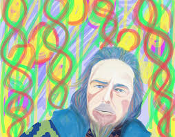 Illustration Alan Watts Projects :: Photos, videos, logos, illustrations  and branding :: Behance