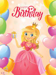 Check spelling or type a new query. Princess Happy Birthday Card For Kids Birthday Greeting Cards By Davia Happy Birthday Cards Happy Birthday Wishes Cards Birthday Wishes For Kids