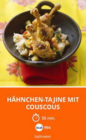 Hahnchen Tajine Mit Couscous Rezept Rezepte Couscous Lebensmittel Essen