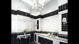 Tiled bathroom ideas can be simple but effective. Black And White Bathroom Tile Ideas Youtube