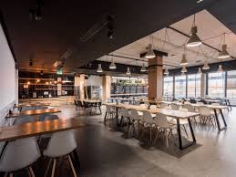 X Kom Offices Czestochowa Office Snapshots Office Cafeteria Design Cafeteria Design Office Table Design