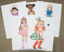 American Girl Wellie Wishers Coloring Pages Peppermingpursuits Etsy Com American Girl Wellie Wishers American Girl Wellie Wishers