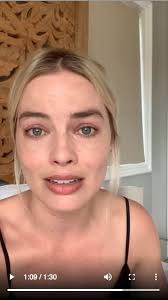 Margot Robbie breaks down in emotional video about the Australian fires