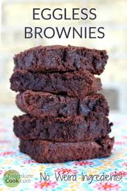 Banana and chocolate are such an irresistible combo that i make this quick dessert often. Egg Free Brownies No Weird Ingredients Cheapskate Cook