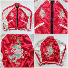 Pin On Japanese Sukajan Souvenir Jacket Collection