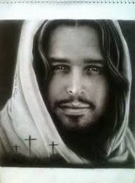 Son Of God Portrait Drawing Portrait Drawing Drawings Portrait