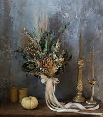 Pressed and dried sage clary, salvia, isolated. Sage Green Ivory Gold Bouquets Dried Flowers By Olga Facebook
