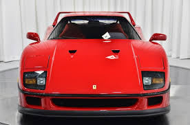 Rosso corsa red with red interior! Used 1990 Ferrari F40 For Sale Sold Marshall Goldman Beverly Hills Stock B20327