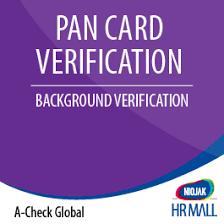 Pan Card Verification By A Check Global Assessment Training Delivery Training And Development