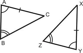 The equal sides and angles may not be in the same position (if there is a turn or a flip), but they are there. Triangle Congruence Using Asa Aas And Hl Ck 12 Foundation