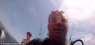 Florida diver left terrified after close encounter with great white shark