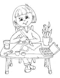 Gambar sekolah hitam putih, gambar sekolah animasi hitam putih, gambar untuk mewarnai anak paud, gambar untuk mewarnai anak sd, contoh ingin menyimpan gambar animasi yang. Gambar Mewarnai Anak Sedang Belajar