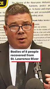The bodies of two more people have been pulled from the St. Lawrence River  near the Quebec-Ontario border, Akwesasne Mohawk Police said Friday,  bringing the death toll to eight. The victims are ...