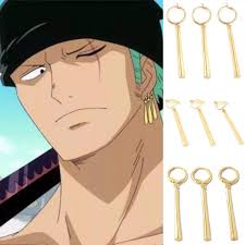 A page for describing characters: Anime One Piece Roronoa Zoro Ohrringe Kaufland De