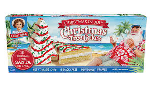 Not your standard rice krispie treat. Where To Find Little Debbie S Christmas In July Cakes This Summer