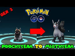 Evolve Poochyena Pokemon Go