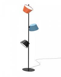 At spotlight, you can find dedicated lighting like this easily, so be sure to check the catalogue if you do not have all the lighting you need for your hobby room. Tam Tam P 3 Led Floor Lamp Marset Orange Blue Black Orange Schwarz Blau Marset A633 021 Oran Sch Blau