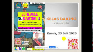 Materi semester 10 kelas 2 profesi etika. Kelas Daring X Perhotelan Komunikasi Industri Pariwisata Youtube