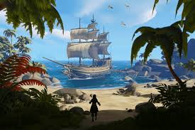 This sea of thieves interactive world map shows locations for points of interest such as current trade routes, tall tale journals, riddle clues, skeleton forts, cannons, ammo crates, animals. Sea Of Thieves Is Huge Fun And Just What The Xbox One Needs The Verge