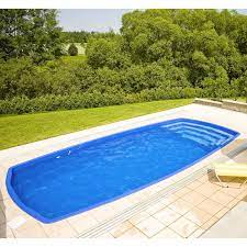 Le piscine prefabbricate di solito vengono fatte con dei materiali di resina di poliestere rafforzati con vetroresina. Piscina Interrata In Vetroresina Orion 7 50 X 3 50 H 1 50 Bsvillage Com