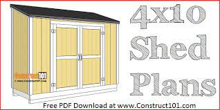 I love putting these shed plans together for visitors of shedking.net, and have lots of information available on the site for designing and building your very own storage building, and all my plans come with email support from me, john, the shedmaster at shedking.net. Free Shed Plans With Drawings Material List Free Pdf Download