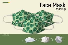 Check them out and download the one's you like. Face Mask Mockup Graphic By Gumacreative Creative Fabrica Di 2020