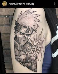 Kakashi Tattoo Chidori Naruto Kakashi Tattoo Tattoos Tattoo Designs