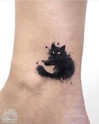 Cat Tattoo Tattoos Knuckle Tattoos Cat Tattoo Designs