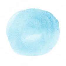 Watercolor Blue Circle Watercolor Blue Background Light Blue Aesthetic Watercolor Splash Png