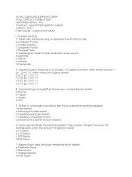 100%100% found this document useful, mark this document as useful. Soal Cerdas Cermat Smp