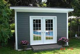 You may have outgrown the space in the deck box, shed, or garage for your pool paraphernalia. Luxurious Pool House Cabana Kits Summerwood Products