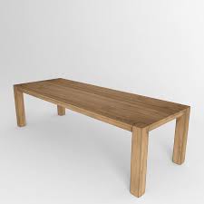 Wood dining tables handcrafted in vermont with solid, natural cherry, walnut, maple & oak. Reclaimed Russian Oak Parsons Rectangular Dining Table Natural 3d Model 16 Max Fbx Free3d