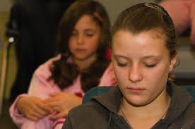 Meditation soothes Lowell Whiteman students