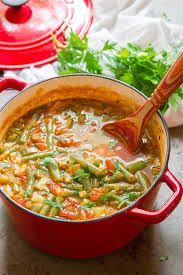 Easy Summer Vegetable Soup A Food Drink Post From The Blog Connoisseurus Veg Written By Alissa Saenz On Bloglovi Whole Food Recipes Veg Soup Green Beans Soup