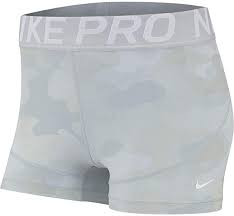 Amazon Com Nike Women S Pro 3 Camo Short Clothing Camo Print Nike Women Training Shorts