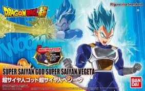 Dbs 10155_38841 transcendence art vol. Figure Rise Standard Super Saiyan God Super Saiyan Vegeta Plastic Model Hobbysearch Gundam Kit Etc Store