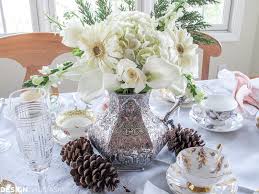 Finally, all afternoon tea parties have a good selection of cakes and biscuits. A Pretty Afternoon Tea Party With A Winter Bouquet