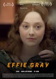 🎬 Effie Gray (2014) is a compelling historical drama that tells the true  story of a young woman trapped in a cold, repressive marriage to  influential Victorian art critic John Ruskin. Played