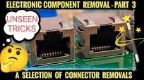 How To Remove Electronic Components - PART 3 / Soldering Tutorial
